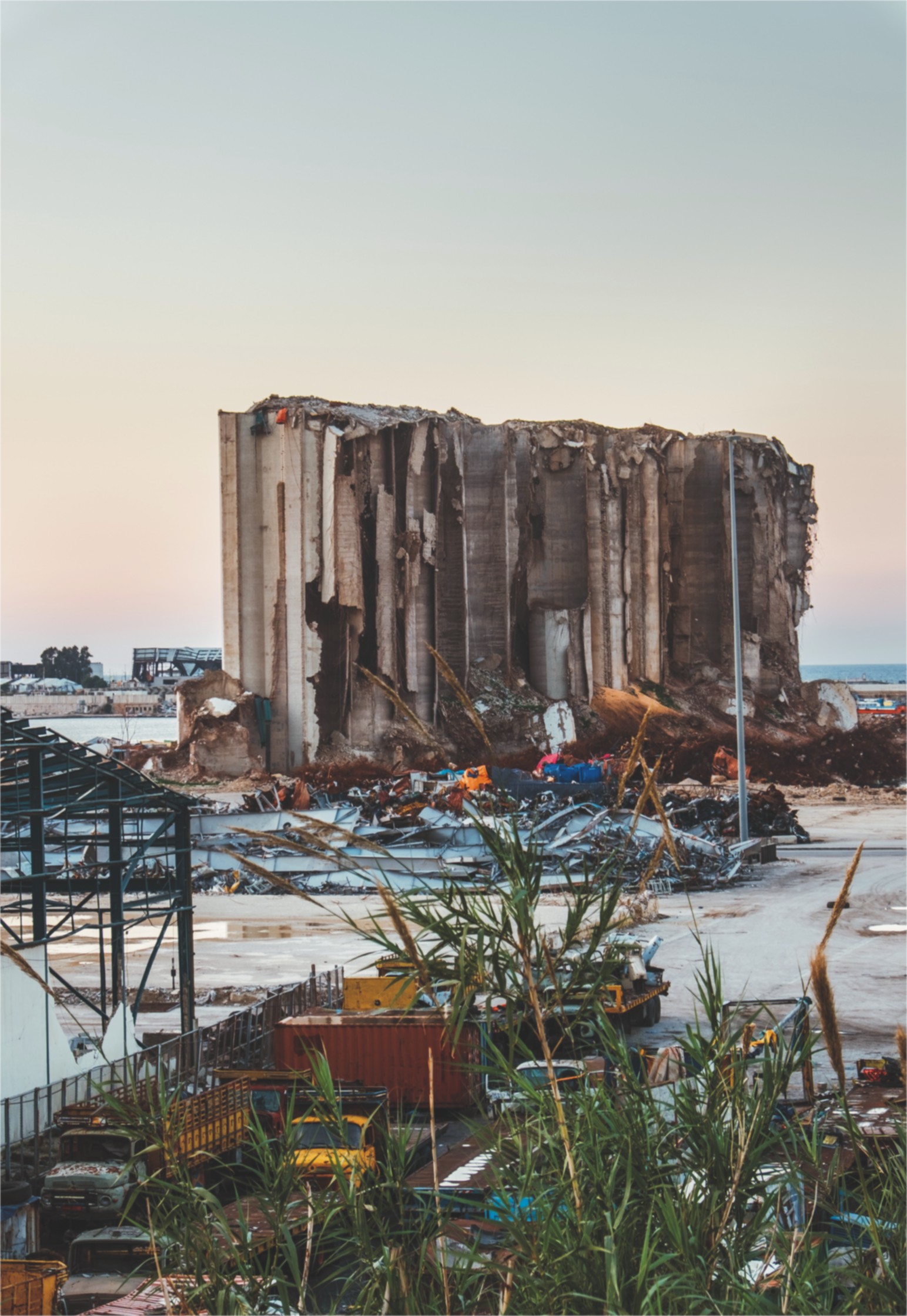 Beirut exposion after