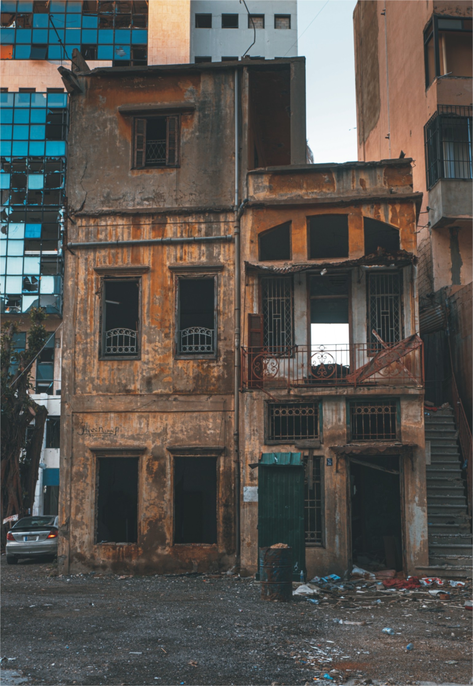 Beirut explosion after