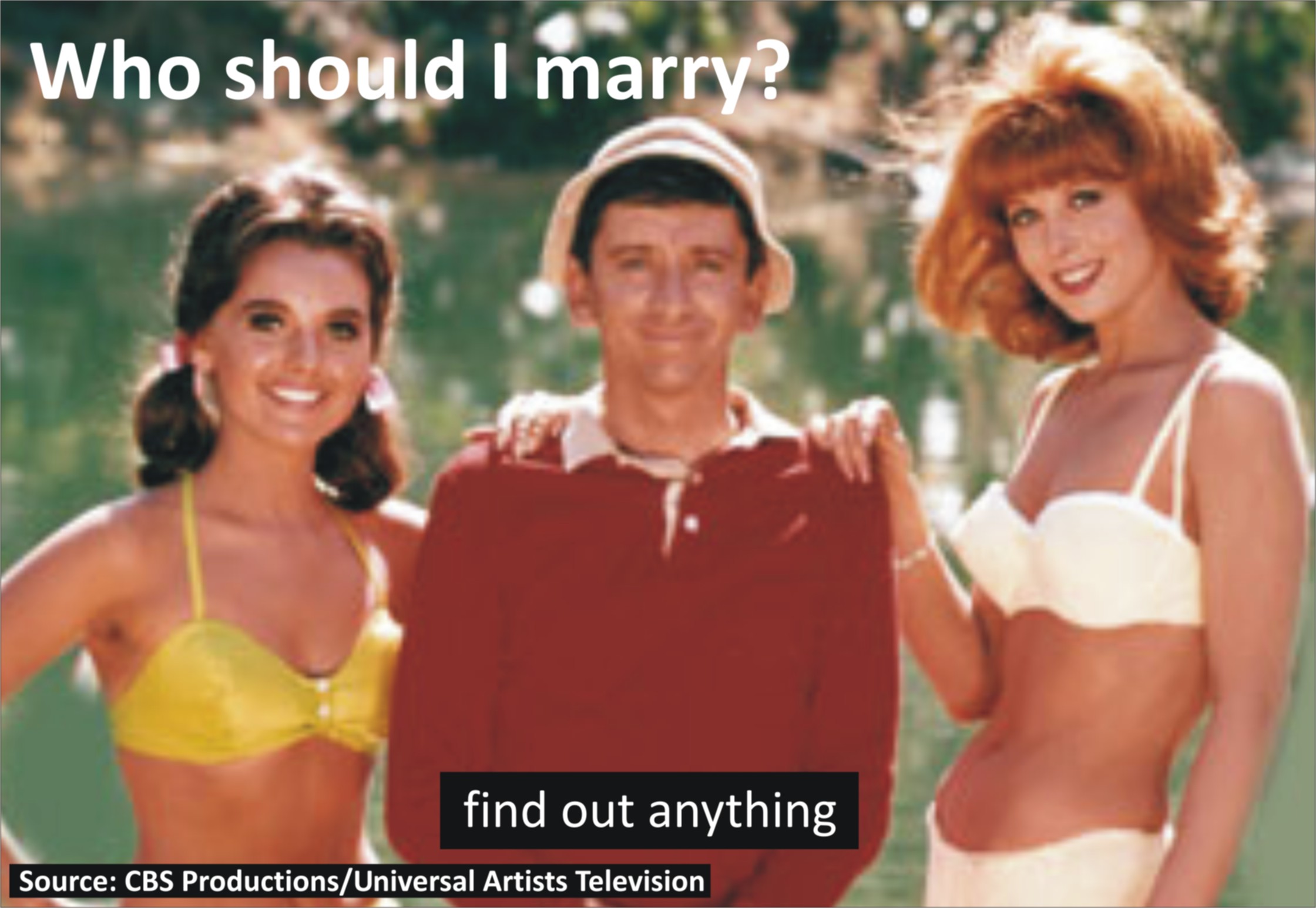Who should I marry?